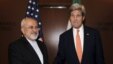 U.S. Secretary of State John Kerry meets with Iran's Foreign Minister Mohammad Javad Zarif at U.N. headquarters in New York City, April 19, 2016.