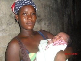 Freetown resident Rosamond George had a troubled labor, but ultimately, a successful delivery