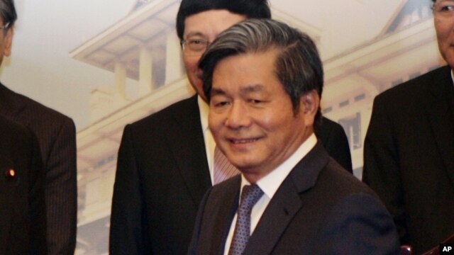 Bộ trưởng Kế hoạch Đầu tư Việt Nam Bùi Quang Vinh.