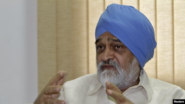 Deputy Chairman of India's Planning Commission Montek Singh Ahluwalia, July 30, 2012.