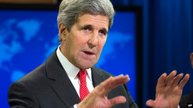 "Me estoy asegurando que la libertad religiosa siga siendo parte integral de nuestro compromiso", dijo John Kerry al presentar el informe.