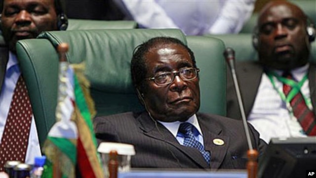 Zimbabwe's President Robert Mugabe (file photo)