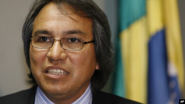 James Anaya, the U.N. special rapporteur, Aug. 25, 2008. 