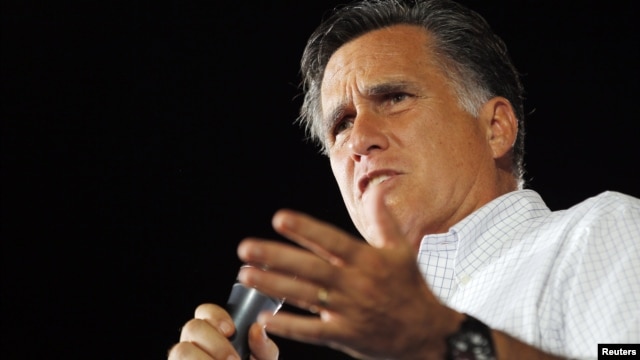 Mitt Romney visitó Nashua, en New Hampshire, este viernes para realizar actos de campaña.