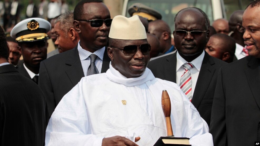 Madaxweynaha Talada haya Yahya Jammeh