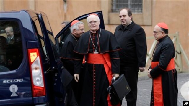 Đức Hồng Y Brazil Odilo Pedro Scherer đến Vatican dự hội nghị, 6/3/13