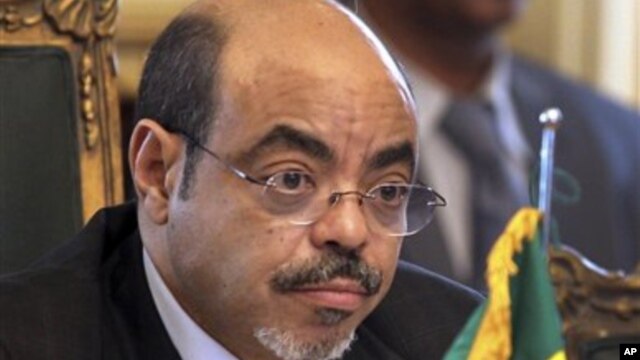 A picture of Ethiopian Prime Minister Meles Zeinawi taken last year.