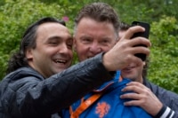 Louis Van Gaal, Netherlands' coach.