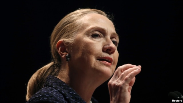 Ngoại trưởng Hoa Kỳ Hillary Clinton.