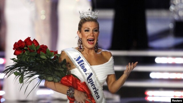 Mallory Hagan de 23 años, fue la ganadora del concurso de Miss América realizado en Las Vegas, la noche del 12 de enero.