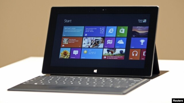 Máy tính dạng bảng Surface của Microsoft sắp được tung ra thị trướng
