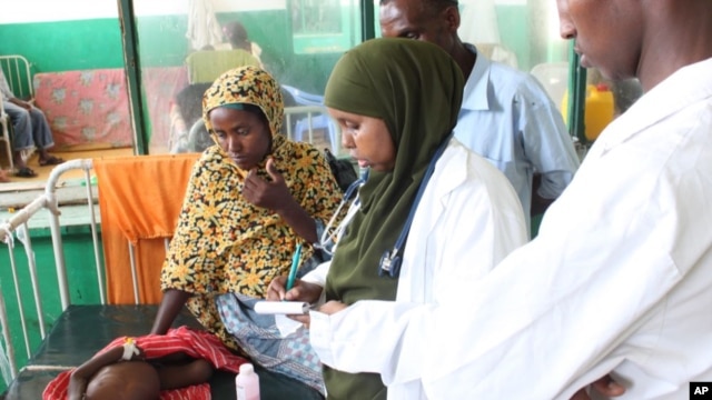 Banadir Hospital in Mogadishu, Somalia, 12 August 2011