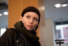Rooney Mara as Lisbeth Salander in "The Girl With The Dragon Tattoo"