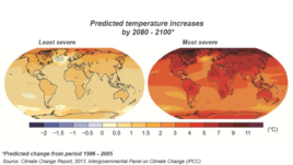 İklim değişikliği raporu - Ortalama sıcaklıktaki değişim