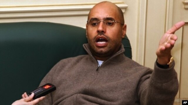 Saif al-Islam Gadhafi (file photo)