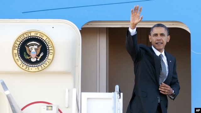 Tổng thống Barack Obama lên đường đi thăm ba nước Châu Á: Thái Lan, Miến Điện và Campuchia