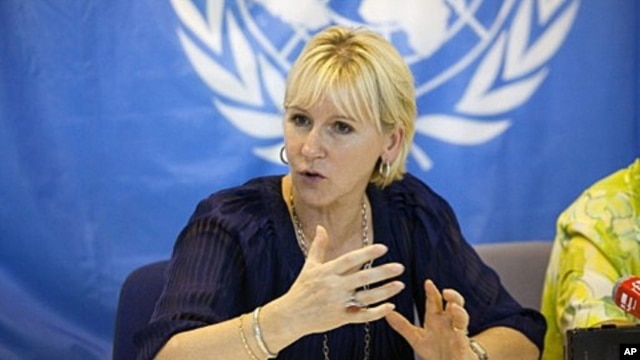 Margot Wallstrom, Special Representative of the Secretary-General of the United Nations in charge of Sexual Violences (2010 file photo)