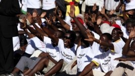 Movement For Democratic Change supporters 