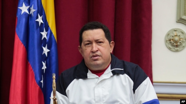 Shugaban kasar Venezuela Hugo Chavez wanda ke fama da cutar sankarar da yake jinya a kasar Cuba