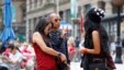 KotaK Syuting Video Klip "Menembus Cahaya" di New York (VOA/Christian Arya Winata)