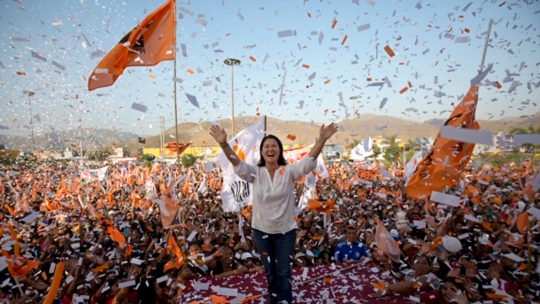 Pese a la oposición, Keiko Fujimori sigue siendo favorita para ganar las elecciones del domingo.