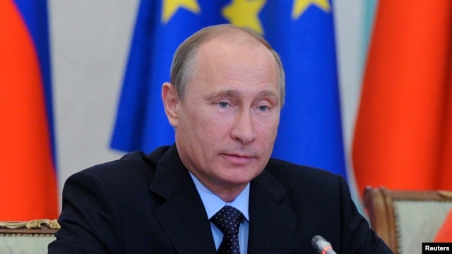 Russian President Vladimir Putin attends the European Union-Russian Federation (EU-Russia) Summit in Yekaterinburg, June 4, 2013. 