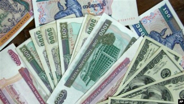 ျမန္မာျပည္တြင္းသံုး က်ပ္ေငြနဲ႔ ႏုိင္ငံျခားေငြမ်ား