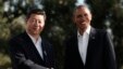 Tổng thống Mỹ Barack Obama và Chủ tịch Trung Quốc Tập Cận Bình trong cuộc gặp tại một địa điểm nghỉ mát ở California, ngày 7/6/2013.