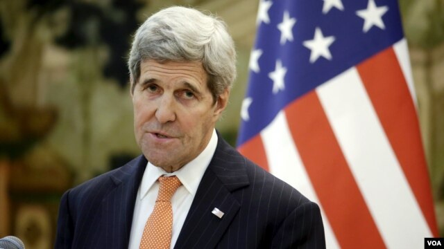 Ngoại trưởng Mỹ John Kerry.