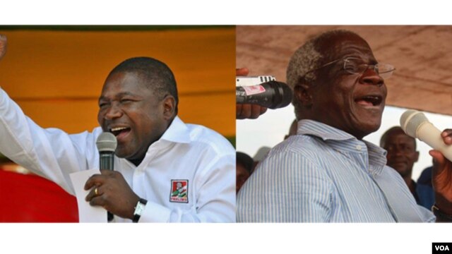 Filipe Nyusi e Afonso Dhlakama