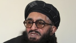 Former Taliban minister Maulvi Arsala Rahmani, a member of the High Peace Council, speaks during an interview in Kabul, Afghanistan, January 26, 2012.
