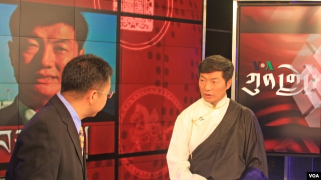 Tibetan PM Dr. Lobsang Sangay on Kunleng with host Pema Dorjee