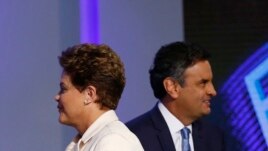 Dilma Roussef e Aécio Neves
