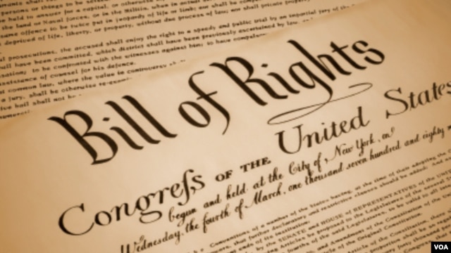 The Bill of Rights