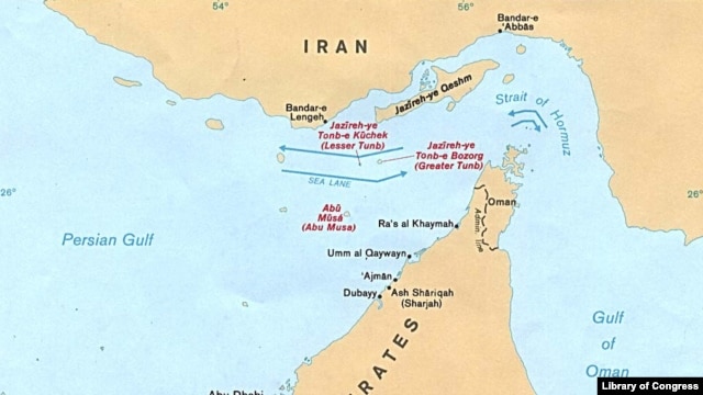 Disputed Persian Gulf Islands