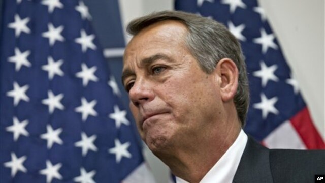 House Speaker John Boehner Dec. 12, 2012