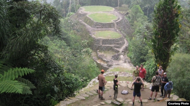 Después de cinco días de camino se llega a Ciudad Perdida en la Sierra Nevada de Santa Marta, Colombia. Lugar sagrado de los Taironas. [Foto: Jesús Erney Torres]