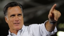 Mitt Romney speaking in Ohio