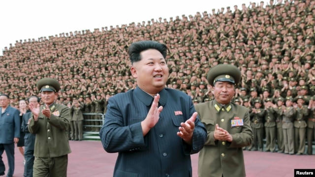朝鮮最高領導人金正恩（資料照片）