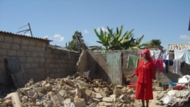Houses destroyed under Operation Murambatsvina in 2005. 