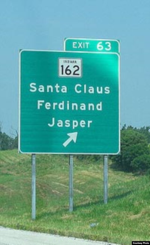 Yes, there is a Santa Claus...in Indiana. (p.m. graham, Flickr Creative Commons)