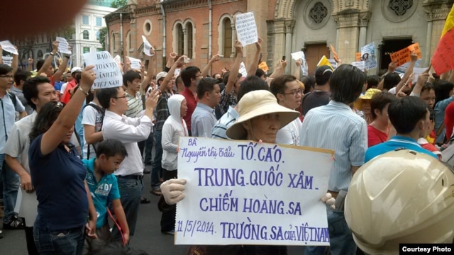 Biểu tình chống Trung Quốc tại Việt Nam.