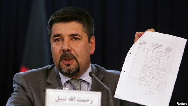 Ông Rahmatullah Nabil, tổng giám đốc cục An ninh Quốc gia Afghanistan (NSD)
