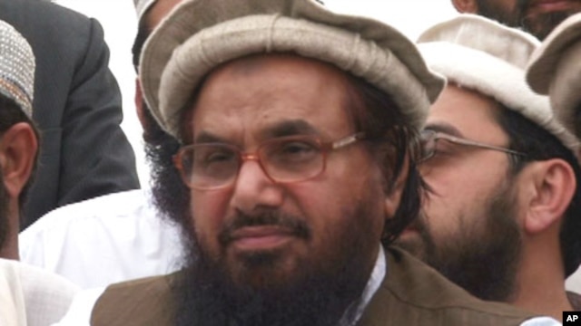 Hafiz Mohammad Saeed, former Arabic professor and founder of outlawed Pakistani militant group Lashkar-e-Taiba (undated file photo).