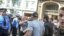 Напад на журналістів. Міліція стоїть осторонь. Фото з Facebook Влада Соделя