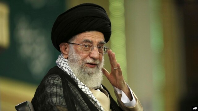 Lãnh tụ tối cao Iran Ayatollah Ali Khamenei.