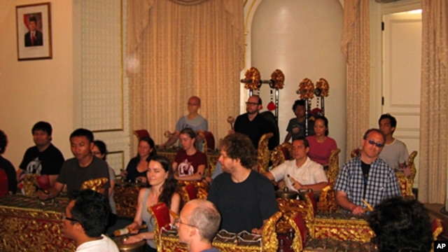 The members of Dharma Swara were drawn together by their interest in Balinese culture and music