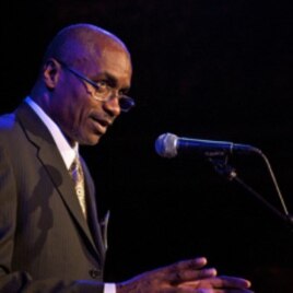 Marshall and his Omega Boys Club/ Street Soldiers celebrate their 150th college graduate at the Great American Music Hall in San Francisco, CA in October 2009.