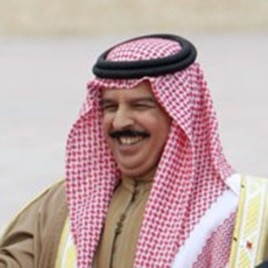 Bahrain's King Hamad bin Isa Al-Khalifa (file photo)