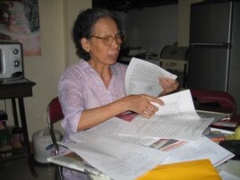 Nhà hoạt động chống tham nhũng Lê Hiền Đức.